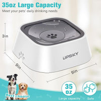 2L Floating Dog Water Bowl Spill-Proof & Easy to Use
