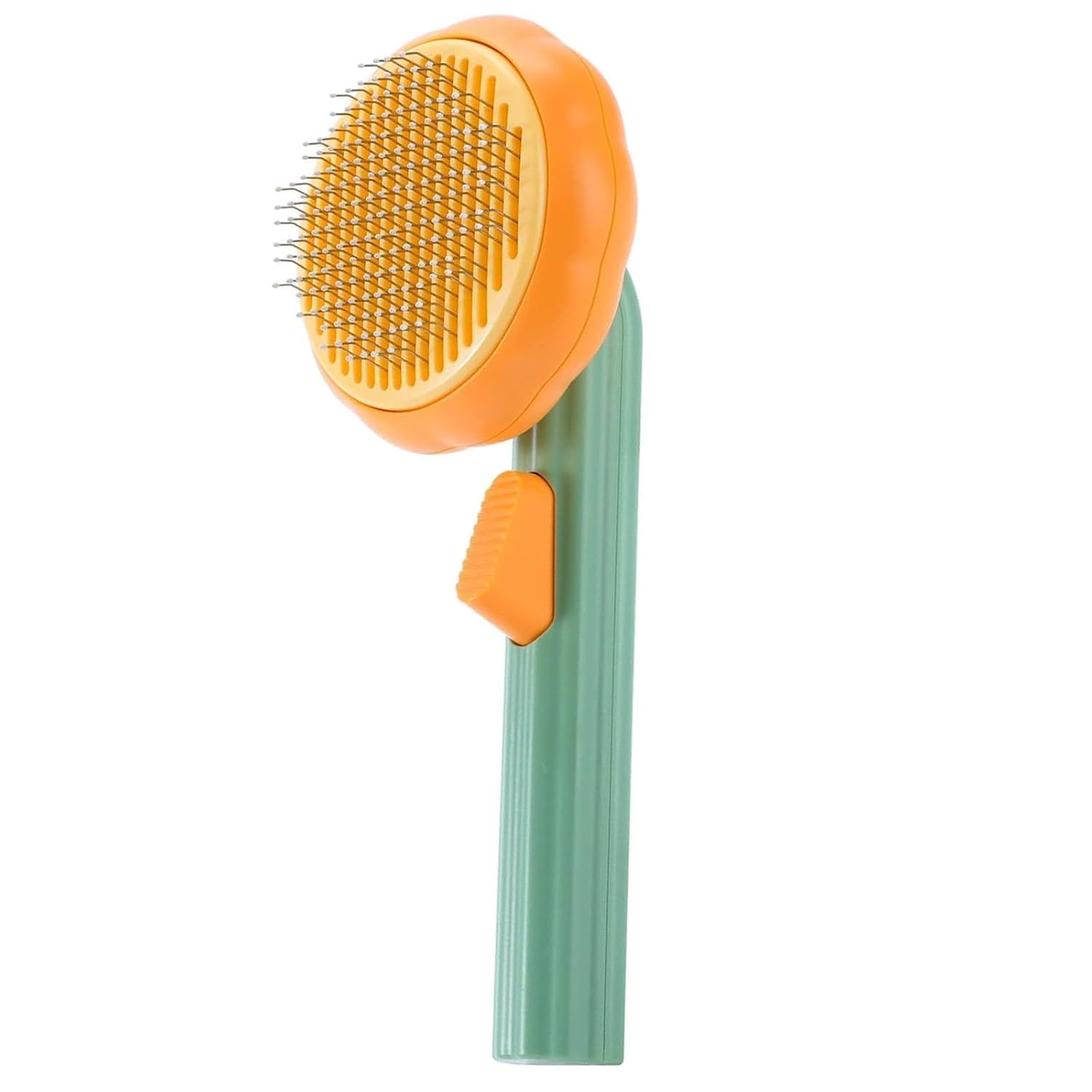 Pumpkin Pet Brush Self Cleaning Dog Cat Brush