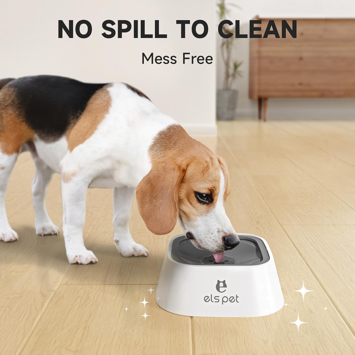2L Floating Dog Water Bowl  Spill-Proof & Easy to Use
