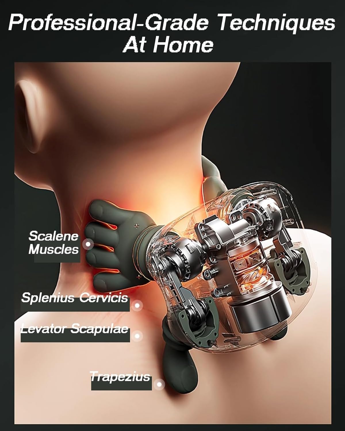 Neck & Shoulder Massager with Heat