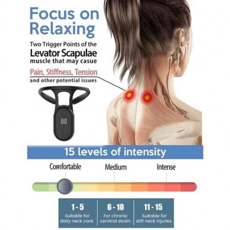 Portable Ultrasonic Neck Massager