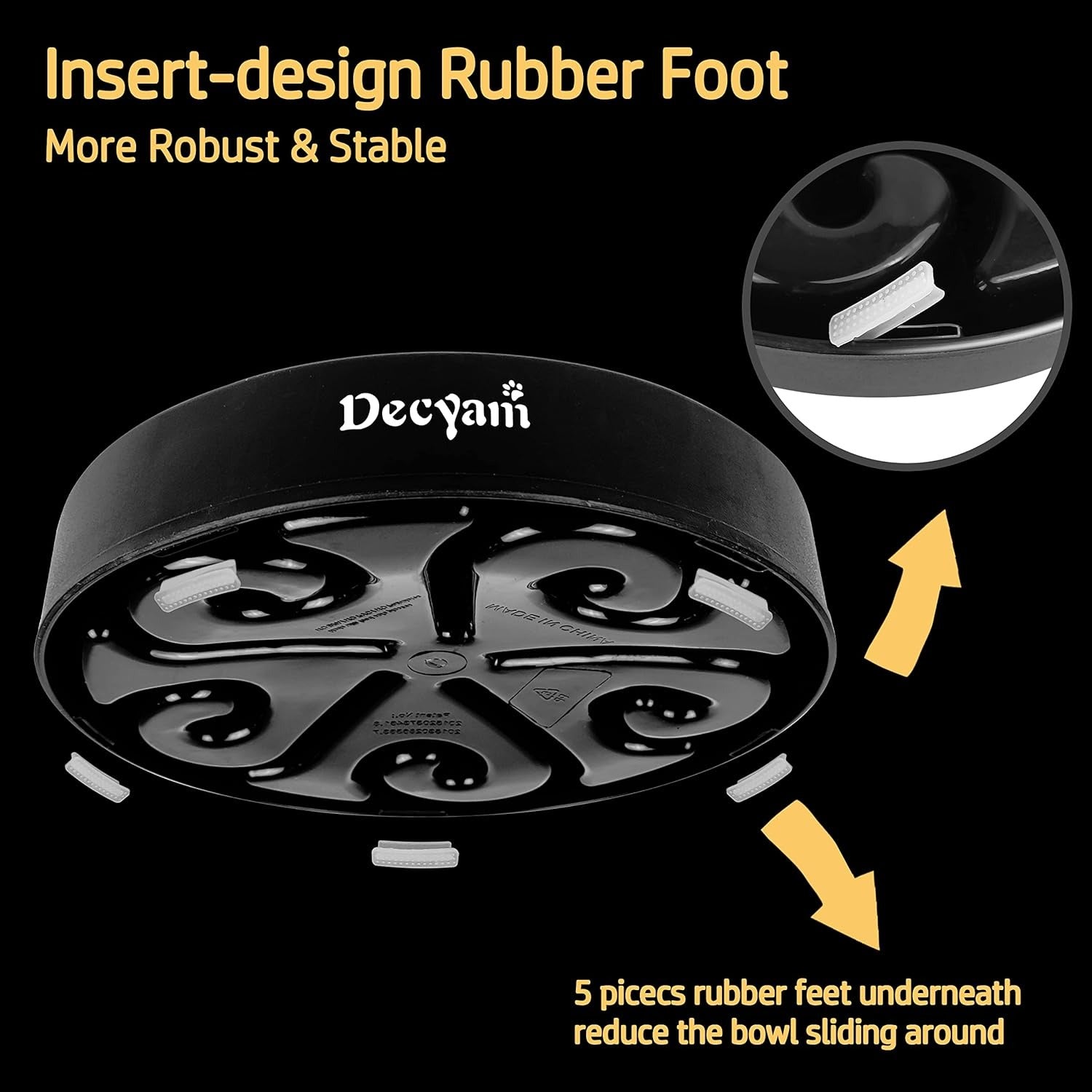 Slow Feeder Dog Bowl for Healthy Digestion